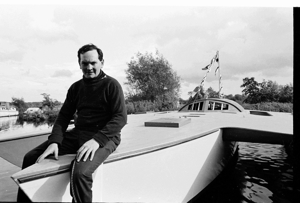 Crowhurst on boat, Deep Water - released on 11th October - photo © Hopscotch Films